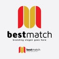 Best Match M Logo Template