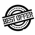 Best Offer rubber stamp Royalty Free Stock Photo
