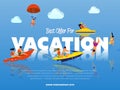 Best offer for vacation banner