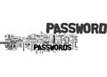 Best Passwords Word Cloud