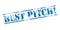 Best pitch blue stamp