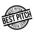 Best Pitch rubber stamp