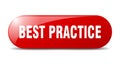 best practice button. best practice sign. key. push button. Royalty Free Stock Photo
