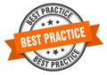 best practice label Royalty Free Stock Photo