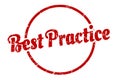 best practice sign. best practice round vintage stamp. Royalty Free Stock Photo