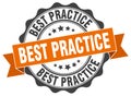 Best practice stamp Royalty Free Stock Photo