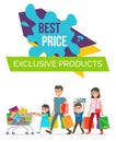 Best Price Exclusive Poster Vector Illustration