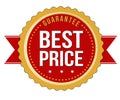 Best price guarantee badge