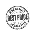 Best price or High quality vector stamp Royalty Free Stock Photo