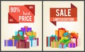 90 Best Price Limited Edition Total Sale Shop Now Royalty Free Stock Photo