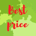 The best price on multi-colored abstract spots of blots Royalty Free Stock Photo