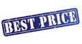 best price rubber stamp concept illustration Royalty Free Stock Photo