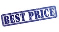 Best price rubber stamp concept illustration Royalty Free Stock Photo