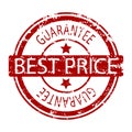 Best price rubber stamp imprint Royalty Free Stock Photo