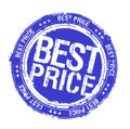 Best price rubber stamp imprint Royalty Free Stock Photo