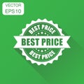 Best price sale rubber stamp icon. Business concept best price s Royalty Free Stock Photo
