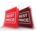 Best Price Shopping Bags Represent Discounts and Bargains