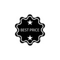 best price sign icon. Element of market icon for mobile concept and web apps. Detailed best price sign icon can be used for web an