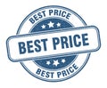 best price stamp. best price round grunge sign. Royalty Free Stock Photo