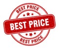 best price stamp. best price round grunge sign. Royalty Free Stock Photo