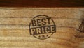 Best price stamp and stamping Royalty Free Stock Photo