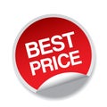 Best price sticker Royalty Free Stock Photo