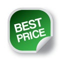 Best price sticker Royalty Free Stock Photo