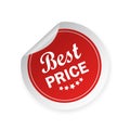 Best price sticker, great design for any purposes. Vector illustrstion