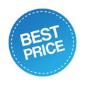 Best price sticker Royalty Free Stock Photo