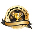 The best product of the year - Dutch award ribbon