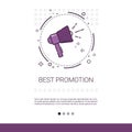 Best Promotion Sale Shopping Banner With Copy Space