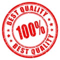 Best quality guarantee rubber stamp Royalty Free Stock Photo