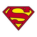 Superman logo isolated - PNG Royalty Free Stock Photo