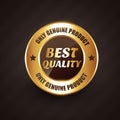 Best quality premium label badge with genuine products design