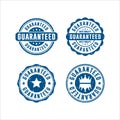 The best quality product satisfaction guaranteed stamp Royalty Free Stock Photo