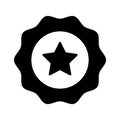 Best quality tag icon in editable design style Royalty Free Stock Photo