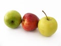 Best red green and yellow apple pictures for healthy life Royalty Free Stock Photo