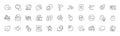 Best result, Consult and Cogwheel line icons. For web app, printing. Line icons. Vector