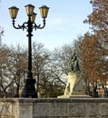 The best in the Russian monument poet Mikhail Lermontov in Pyatigorsk