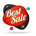 Best Sale Colorful Offer Glossy Shiny Vector Icon Button