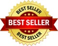 Best seller seal Royalty Free Stock Photo