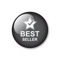 Best seller button Royalty Free Stock Photo