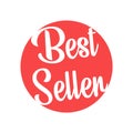 Best seller label design vector eps 10 Royalty Free Stock Photo