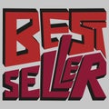 Best seller vector lettering