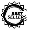 BEST SELLERS stamp on white