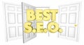 Best SEO Choice Open Door Words