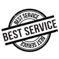 Best service stamp Royalty Free Stock Photo