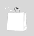 shopping bags. shops and discounts, sale Royalty Free Stock Photo