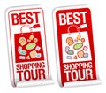 Best shopping tour stickers.