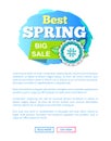 Best Spring Big Sale Discounts on Products Poster